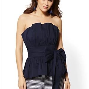 NYC 7th Avenue strapless new top.
